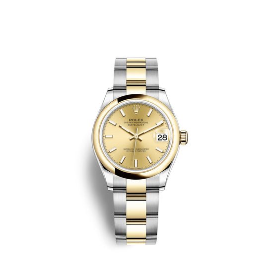 Rolex Replica Watch Datejust 31, Oystersteel and Yellow Gold, 278243-0013