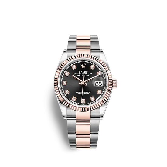 Rolex Replica Watch Datejust 36 Oystersteel and Everose gold 126231-0020