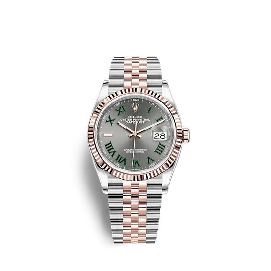 Rolex Replica Watch Datejust 36 Oystersteel and Everose gold 126231-0029