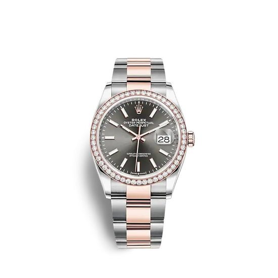 Rolex Replica Watch Datejust 36 Oystersteel and Everose gold 126281RBR-0002