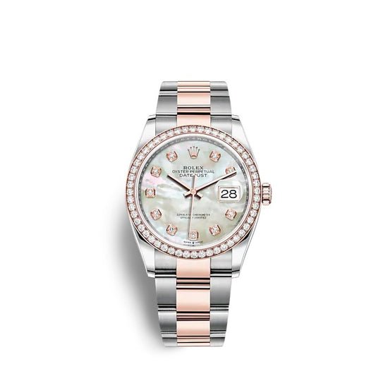 Rolex Replica Watch Datejust 36 Oystersteel and Everose gold 126281RBR-0010