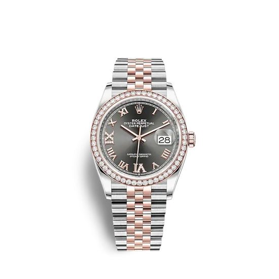 Rolex Replica Watch Datejust 36 Oystersteel and Everose gold 126281RBR-0011