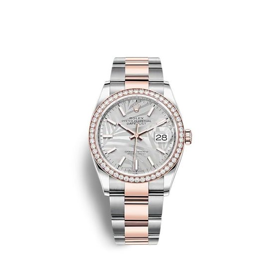 Rolex Replica Watch Datejust 36 Oystersteel and Everose gold 126281RBR-0020