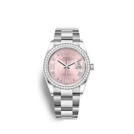 Rolex Replica Watch Datejust 36 Oystersteel and white gold 126284RBR-0024