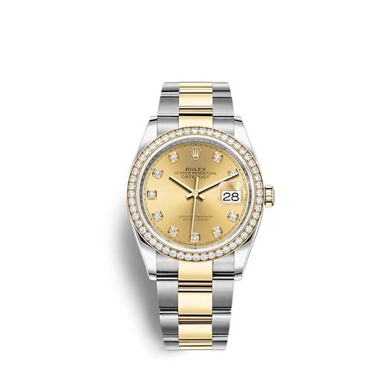 Rolex Replica Watch Datejust 36 Oystersteel and yellow gold 126283RBR-0004