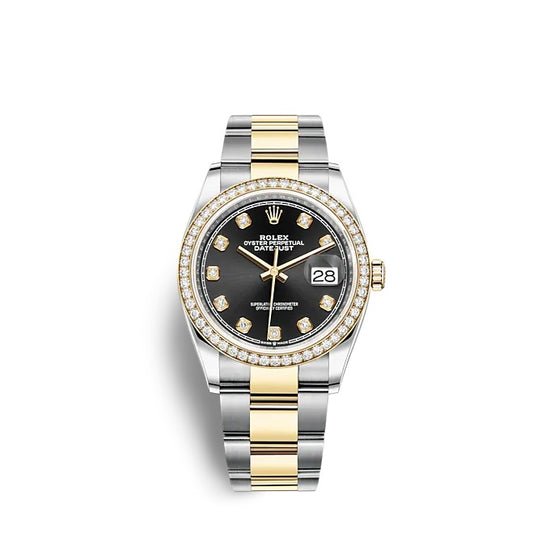 Rolex Replica Watch Datejust 36 Oystersteel and yellow gold 126283RBR-0008