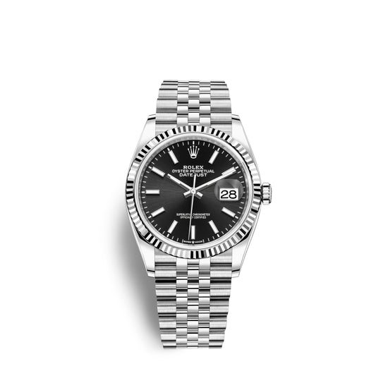Rolex Replica Watch Datejust 36, Stainless Steel and 18k White Gold, 36mm, 126234-0015