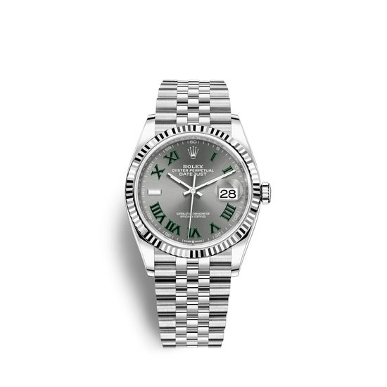 Rolex Replica Watch Datejust 36, Stainless Steel and 18k White Gold, 36mm, 126234-0045