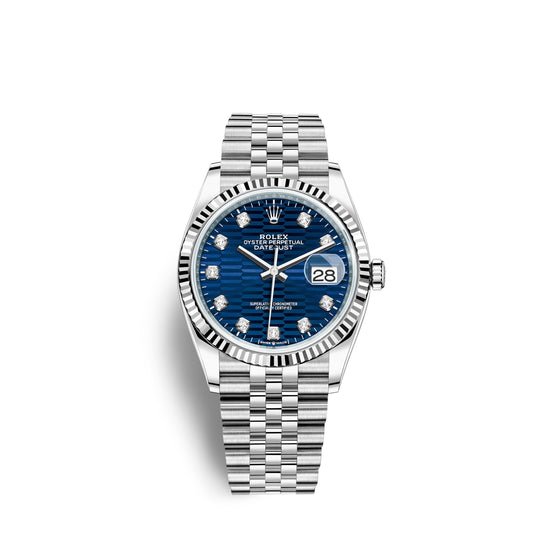 Rolex Replica Watch Datejust 36mm, Oystersteel and 18k White Gold, 126234-0057