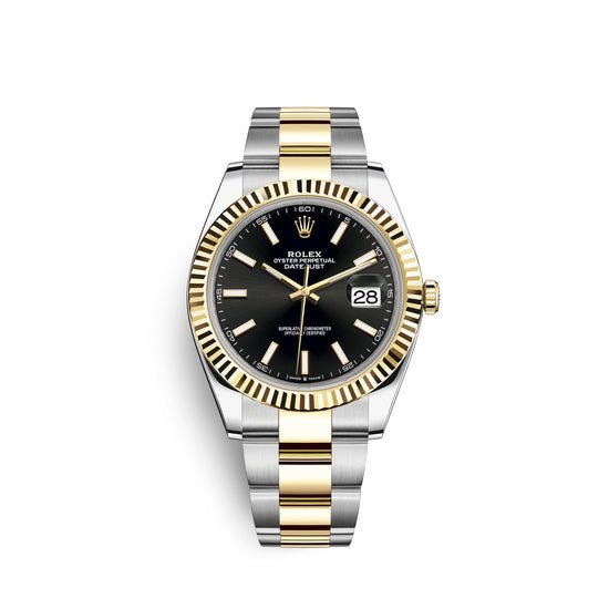 Rolex Replica Watch Datejust 41, 18k Yellow Gold and Stainless Steel, 41mm, 126333-0013