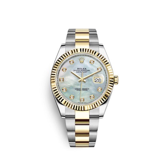 Rolex Replica Watch Datejust 41, 18k Yellow Gold and Stainless Steel, 41mm, 126333-0017