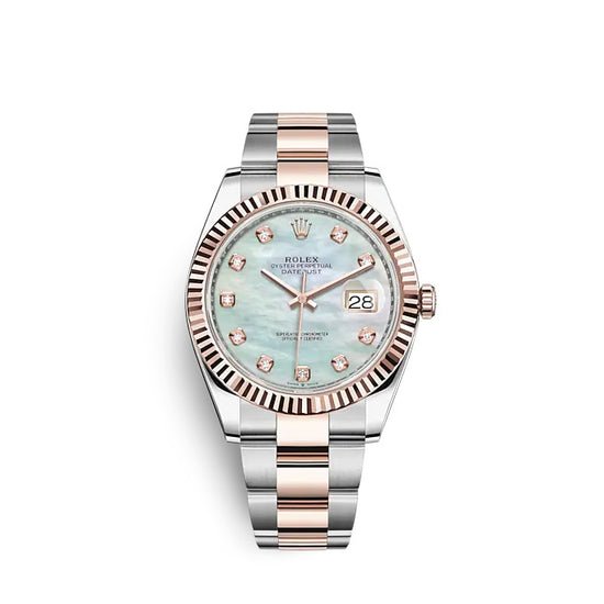Rolex Replica Watch Datejust 41 Oystersteel and Everose gold 126331-0013
