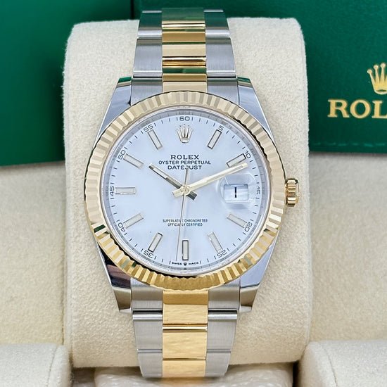 Rolex Replica Watch Datejust 41 Oystersteel and yellow gold 126333-0015