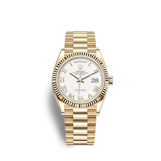 Rolex Replica Watch Day-Date 36 Yellow gold 128238-0076