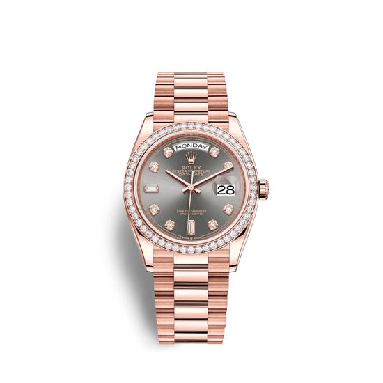Rolex Replica Watch Day-Date 36mm, 18k Everose Gold, 128345rbr-0052