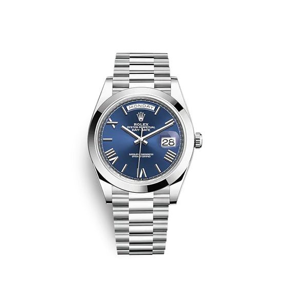 Rolex Replica Watch Day-Date 40 Platinum 228206-0015