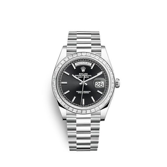 Rolex Replica Watch Day-Date 40 Platinum 228396TBR-0024