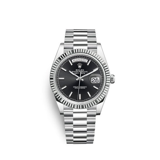 Rolex Replica Watch Day-Date, 40mm, Platinum, 228236-0003
