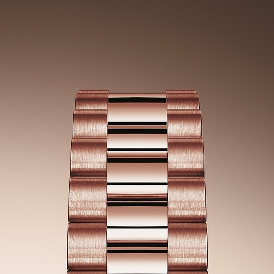 Rolex Replica Watch Lady-Datejust 28, 18kt Everose Gold and diamonds, 279135RBR-0025