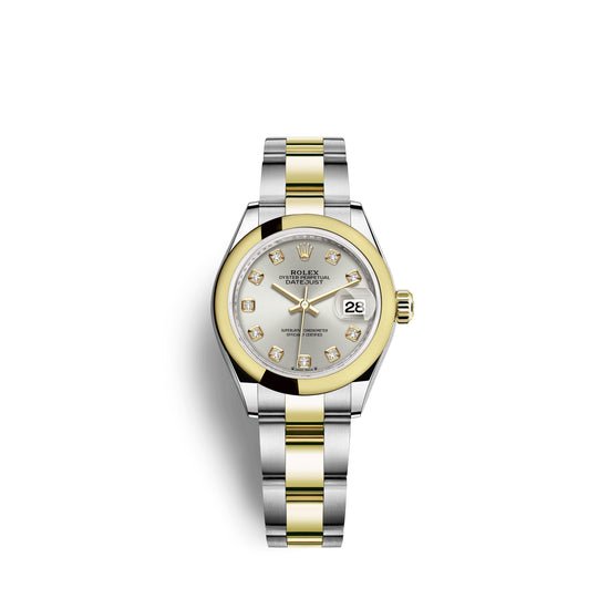 Rolex Replica Watch Lady-Datejust 28, Oystersteel and 18k Yellow Gold, 279163-0008