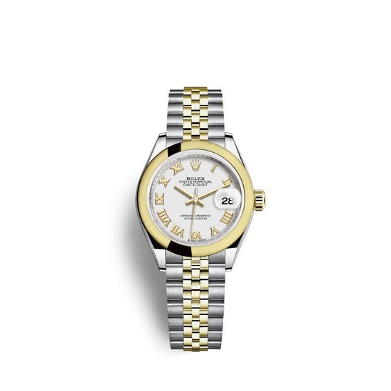 Rolex Replica Watch Lady-Datejust 28, Oystersteel and 18k Yellow Gold, 279163-0023