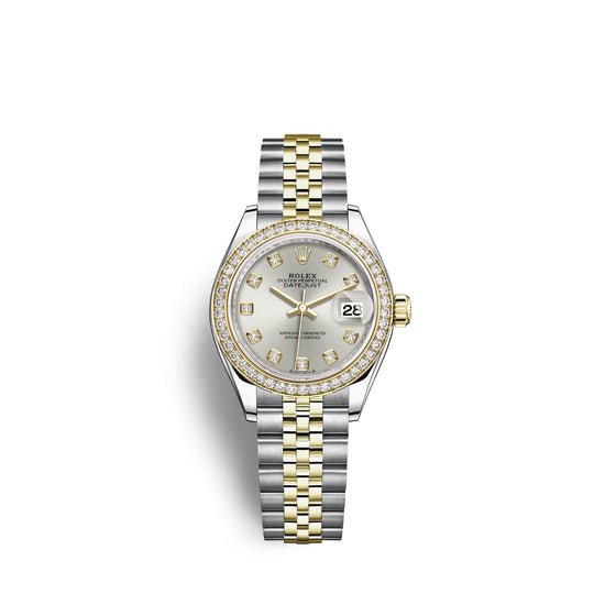 Rolex Replica Watch Lady-Datejust 28, Oystersteel and 18k Yellow Gold, 279383RBR-0007