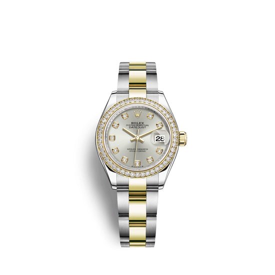 Rolex Replica Watch Lady-Datejust 28, Oystersteel and 18k Yellow Gold, 279383RBR-0008