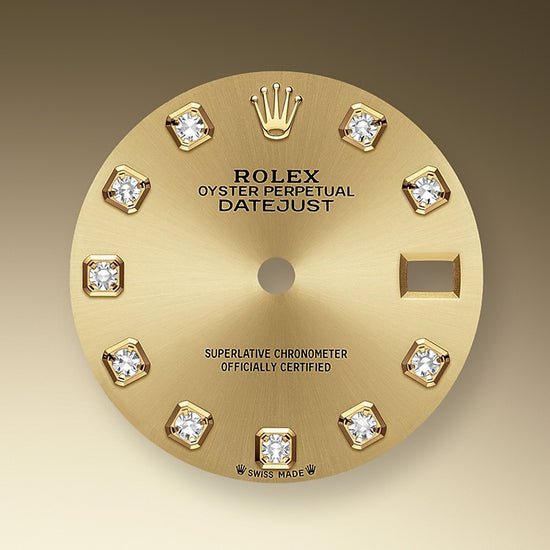 Rolex Replica Watch Lady-Datejust 28, Oystersteel and 18k Yellow Gold, 279383RBR-0012