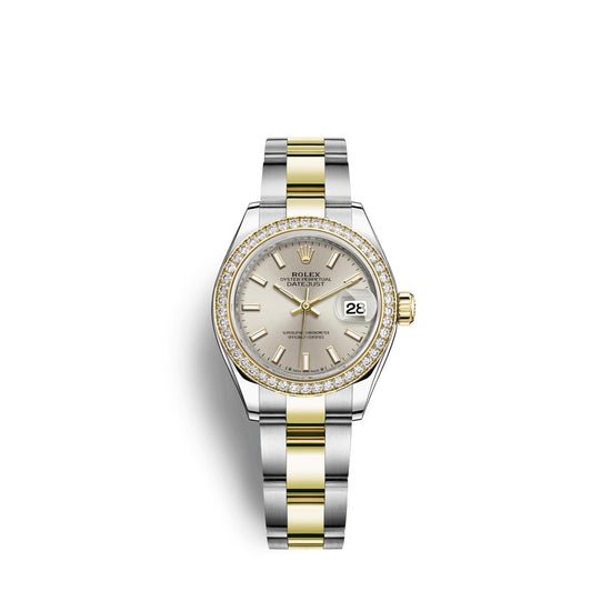 Rolex Replica Watch Lady-Datejust 28, Oystersteel and 18k Yellow Gold, 279383RBR-0018