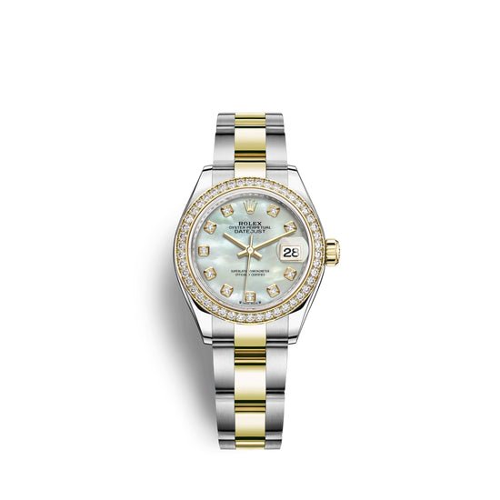 Rolex Replica Watch Lady-Datejust 28, Oystersteel and 18k Yellow Gold, 279383RBR-0020