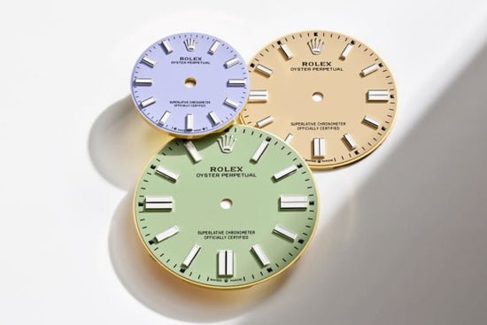 Rolex Replica Watch Oyster Perpetual, Oystersteel 36mm, Beige dial, Domed Oyster, 126000-0012