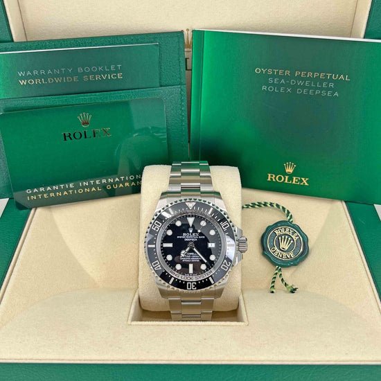 Rolex Replica Watch Sea-Dweller Deepsea, 44 mm, Stainless Steel, Mint 2021, 126660-0001