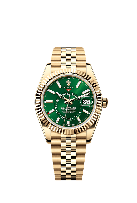 Rolex Replica Watch Sky-Dweller, 42mm, 18k Yellow Gold, 336938-0008
