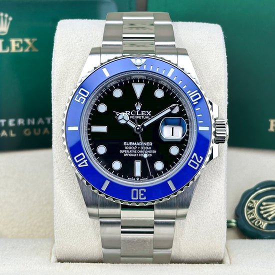 Rolex Replica Watch Submariner Date 18 ct white gold 126619LB-0003