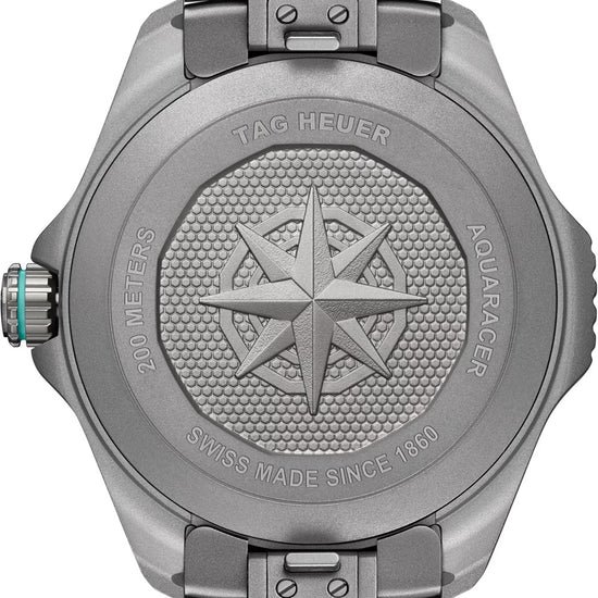 TAG Heuer Aquaracer Professional 200 Solargraph, Solar Quartz, Titanium, 40mm, WBP1184.BF0008