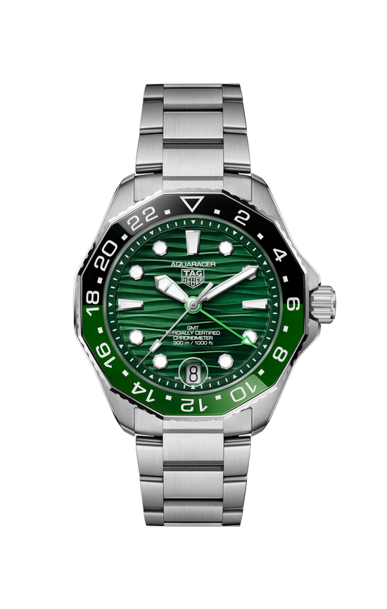 TAG Heuer Aquaracer Professional 300 GMT, Stainless Steel and Ceramic, 42mm, WBP5115.BA0013