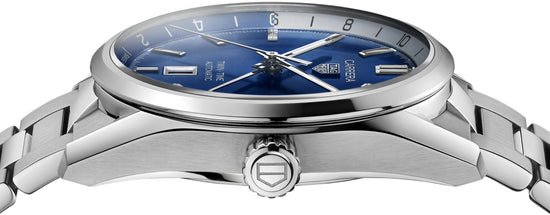 TAG Heuer Carrera Twin-Time Calibre 7 GMT, Stainless Steel, 41mm, WBN201A.BA0640