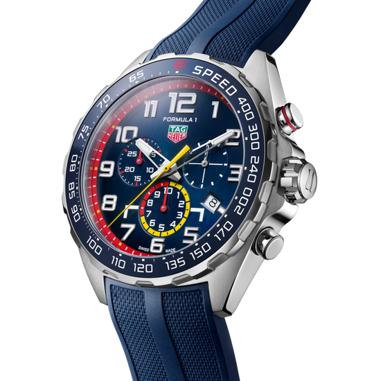 TAG Heuer Formula 1 Chronograph x Red Bull Racing Special Edition, Stainless Steel, 43mm, CAZ101AL.FT8052