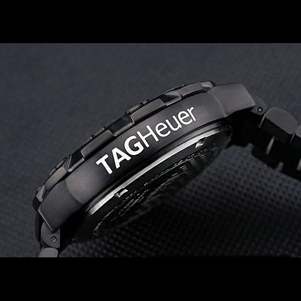Tag Heuer Formula One Special Gulf Edition Black Dial And Blue Ion Plated Steinless Steel Brace new60184