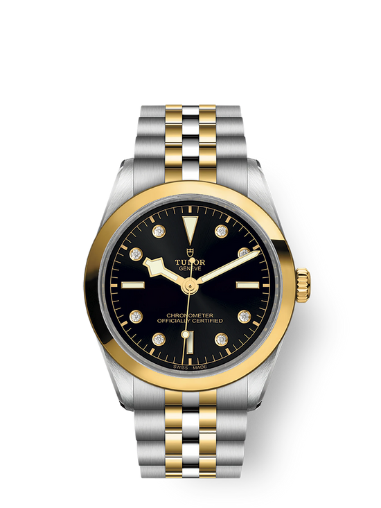 Tudor Replica Watch Black Bay 36 S &G, 316L Stainless Steel and 18k Yellow Gold, M79643-0006