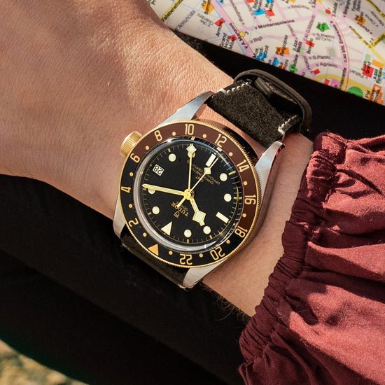 Tudor Replica Watch Black Bay GMT S &G, Stainless Steel and 18k Yellow Gold, 41mm, M79833MN-0003