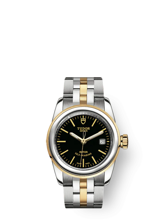 Tudor Replica Watch Glamour Date, Stainless Steel and 18k Yellow Gold, 26mm, M51003-0008