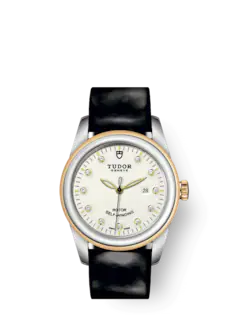 Tudor Replica Watch Glamour Date, Stainless Steel and 18k Yellow Gold with Diamond-set, 31mm, M53003-0078