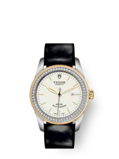 Tudor Replica Watch Glamour Date, Stainless Steel and 18k Yellow Gold with Diamond-set, 31mm, M53023-0071