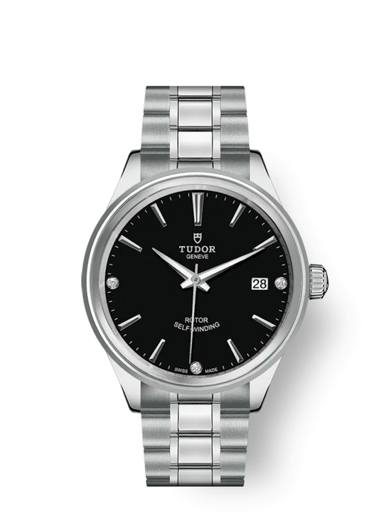 Tudor Replica Watch Style, Stainless Steel and Diamond-set, 38mm, M12500-0004