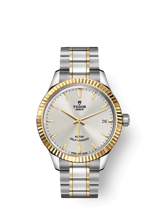 Tudor Replica Watch Style, Stainless Steel and Yellow Gold, 34mm, M12313-0003