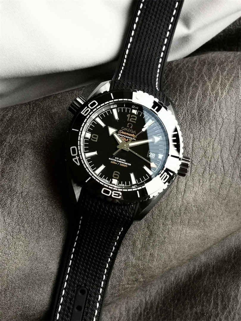VSF Seamaster 600M Deep Black Replica – 45.5mm Ceramic Diver Watch