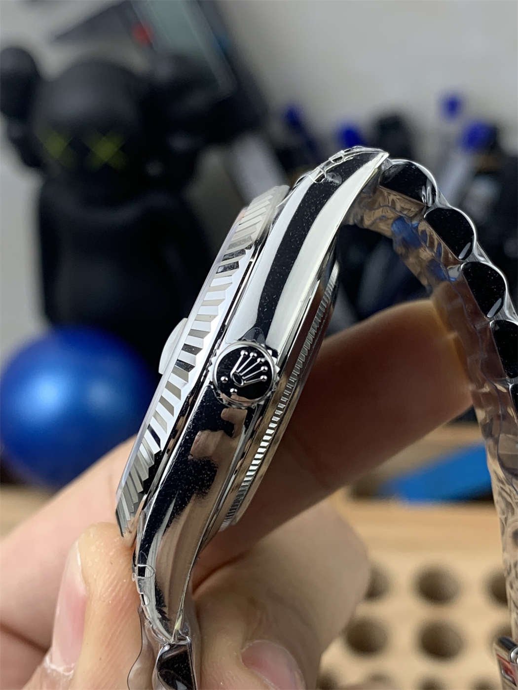 VSF Tungsten Day-Date 40 White Roman – 228239 White Gold (182g Weighted)